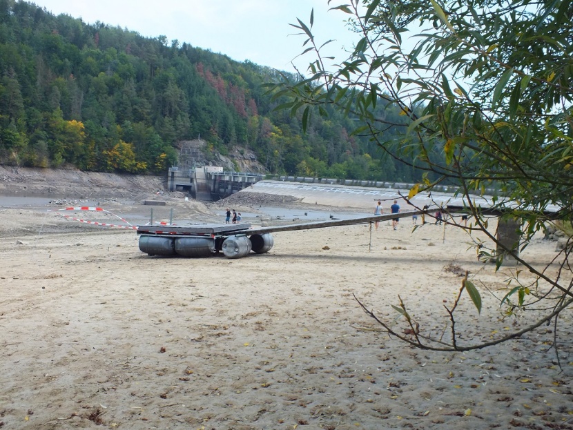 Thurnberger Stausee Die Bilder Nach Der Entleerung
