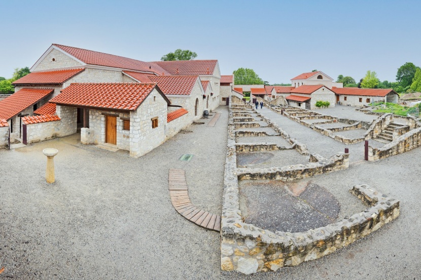 Die erste Fußbodenheizung des Landes