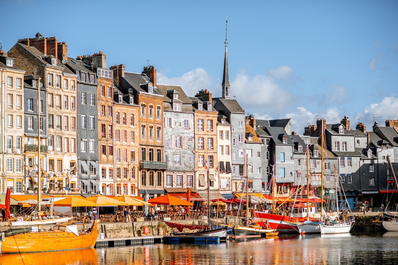 Honfleur pittoreske französische Kleinstadt