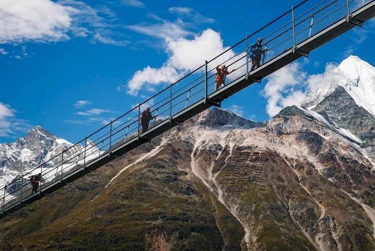 Die längste Hängebrücke der Welt